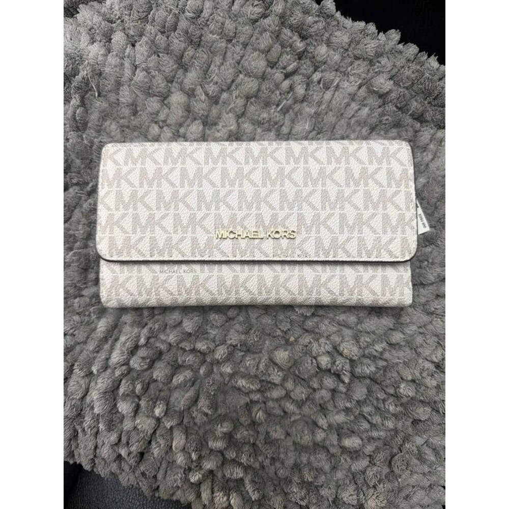 Wallet Michael Kors Trifold Vanilla New